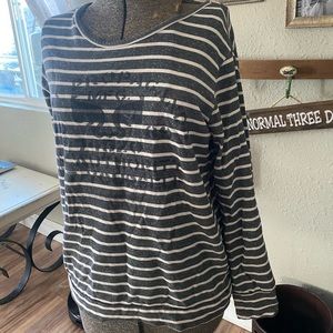 Obey women’s striped top